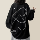 Hearty Two Heart Point Sweatshirt