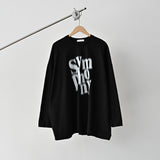 NCB シンフォニーオーバーサイズロングスリーブTシャツ
