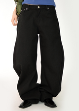 curve shape cotton pants(5color)