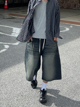 Washed Keyring Bermuda Pants (3 Colors)