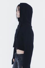 アンフーディーカーディガン black