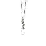LUMP OF WATER DROP NECKLACE (COLORLESS)