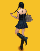 morning dot frill skirt (2color/inner pants)