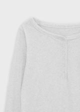 [MADE] Titea Henley Summer Long Sleeve Top