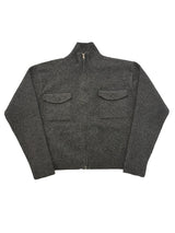 オスティーハイネックニットジップアップ (M, L / 2 Colors