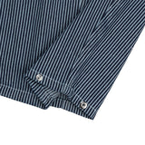 Grain stripe denim pants -2C