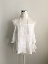 Fairy tie frill blouse
