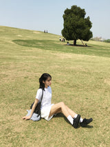 ポポバックルバンディングショートパンツ (3c)