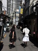  UNBAL FRILLED SKIRT