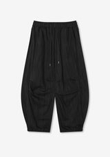 AN Denim Stripe Balloon Banding Pants