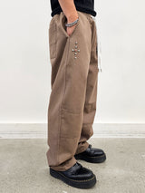 VENTIQUE ブローチキーリングワイドパンツ 4 colors