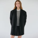 Over-sized Tailored Jacket_Black