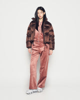 25FW WOMAN デタッチャブルクロップダックダウンジャケット