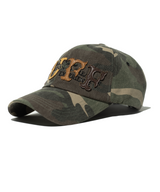 レザーパッチ TUFF キャップ [ CAMO ]