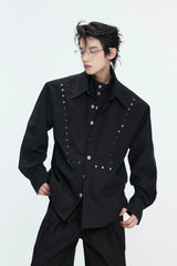 Layered Linen Shirt