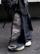 waki camo wide pants