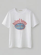 Mozz Crack Print Short Sleeve T-shirt