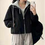 Noah Layered Color Matching Hoodie Jumper
