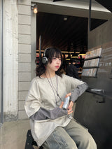 グランジヒップピグメントレイヤードロングスリーブ