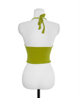 du deep cozy halter sleeveless top