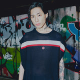 DOUBLE LINE WAFFLE KNIT VEST
