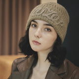 VARZAR Handle Logo Beanie / Khaki