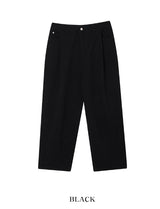 Libern tuck denim pants