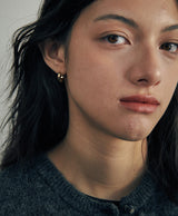 [925 silver] Deux.silver.209 / エペバンピアス (ゴールド)