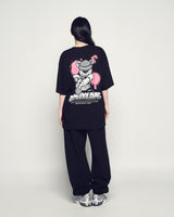 25FW AC BEAR PAINT SHORT SLEEVE T-SHIRT BLACK