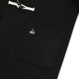 チェリーフーディートグルロングコート [BLACK]