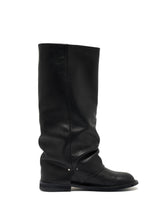 Leg warmer long Boots black