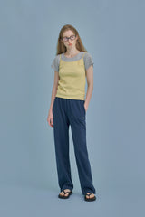 ラベルベーシックTシャツ_gray