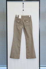 529 ブーツカットデニムパンツ (Beige/3size)