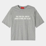 ポイトレタリング半袖Tシャツ