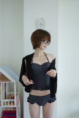 [summer item] マイドットフリルビキニ