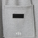 [HFORUS MADE] Coln Cutoff sweatpants IN BLACK