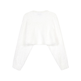 FURRY BOLERO CARDIGAN (2 COLORS)