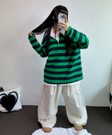 4000SOLD DENIM PINTUCK PANTS