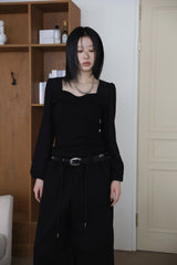 Reuben color matching puff top