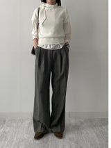 Riton Round Half Knit