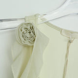 Ruffle Flower Sleeve Dress 232008572