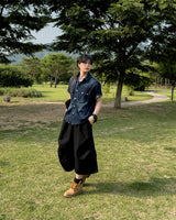 Veluke Belt Cargo Bermuda Pants