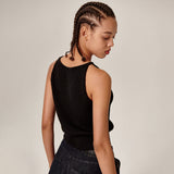 Onu Knitted Sleeveless Black