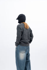 Giovan Wool Buckle Cardigan