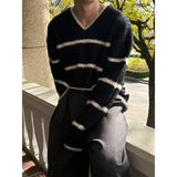 [F/W] ストライプアンゴラウォーマーニット(4色)