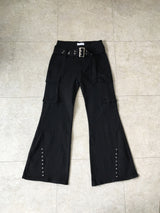 Rock chic belt bootcut pt