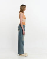 Layered Sleeveless _ ORANGE