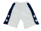 star mesh basketball pants