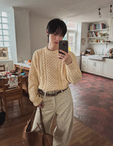 リッチシェニールコーデュロイワイドパンツ