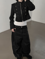 Keele Crop Napoleon Jacket